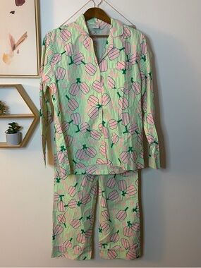 8 Oak Lane Pickleball Pajama Set size Medium